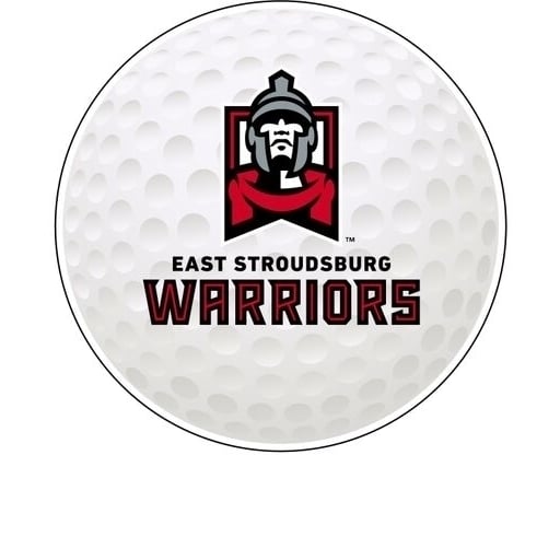 East Stroudsburg University 4-Inch Round Golf NCAA Fairway Fervor Vinyl Decal Sticker Image 1