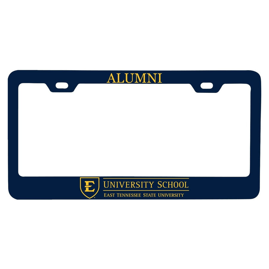 NCAA East Stroudsburg University Alumni License Plate Frame - Colorful Heavy Gauge Metal, Officially Licensed Image 1