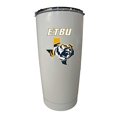 East Texas Baptist University 16 oz Insulated Stainless Steel Tumblers Black. Image 1