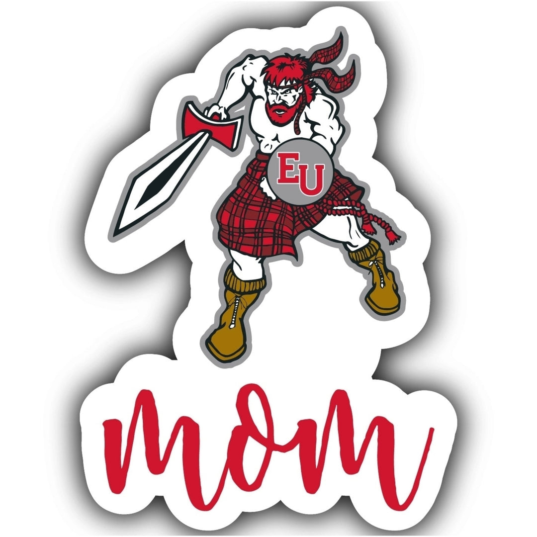 Edinboro University 4-Inch Mom NCAA Vinyl Decal Sticker for Fans, Students, and Alumni Image 1