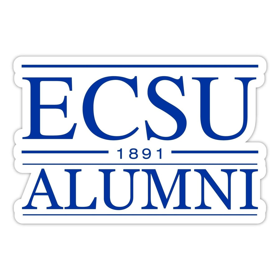 Elizabeth City State University 4-Inch Alumni NCAA Vinyl Sticker - Durable School Spirit Decal Image 1