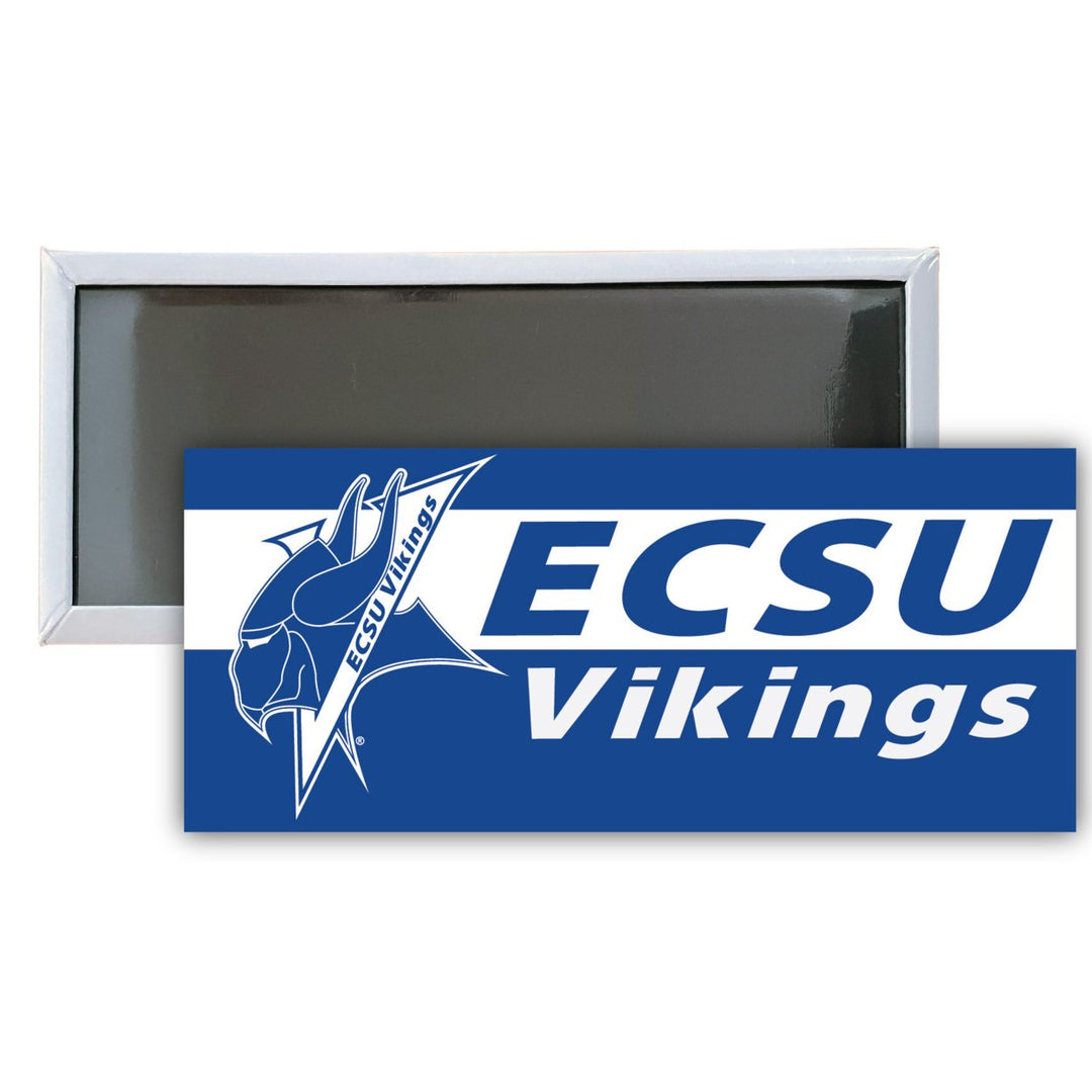 Elizabeth City State University 4.75 x 2-Inch NCAA Vibrant Collegiate Fridge Magnet - Multi-Surface Team Pride Accessory Image 1