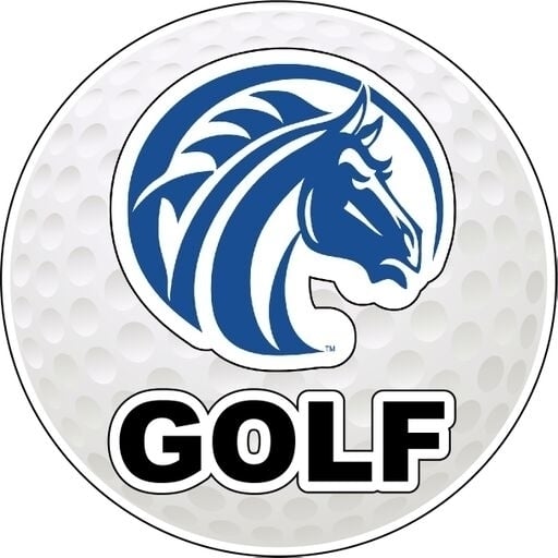 Fayetteville State University 4-Inch Round Golf NCAA Fairway Fervor Vinyl Decal Sticker Image 1