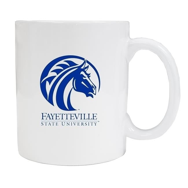 Fayetteville State University White Ceramic NCAA Fan Mug 2-Pack (White) Image 1