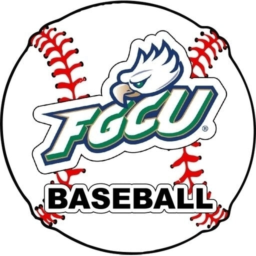 Florida Gulf Coast Eagles 4-Inch Round Baseball NCAA Passion Vinyl Decal Sticker Image 1