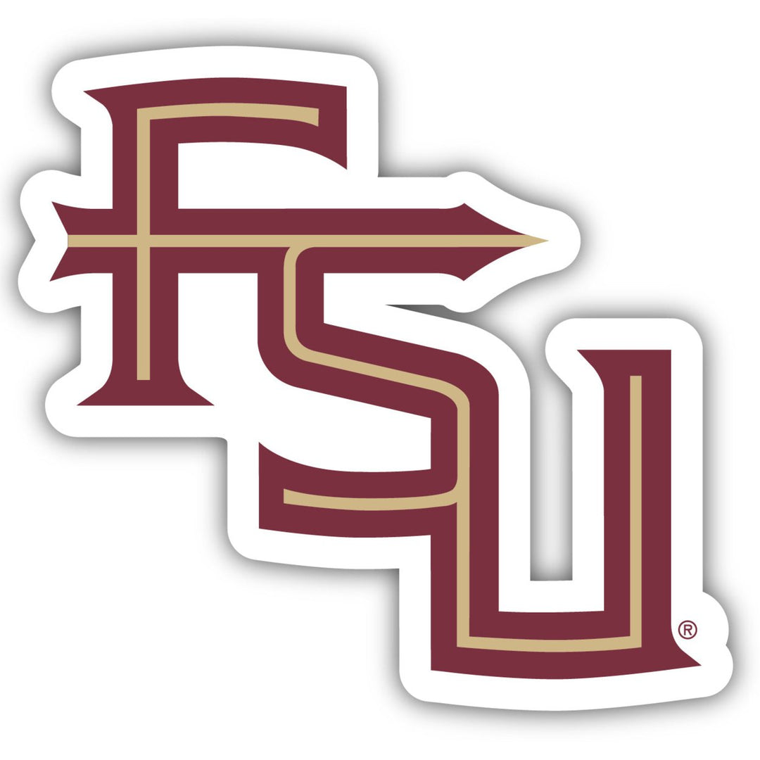 Florida State Seminoles 4-Inch Elegant School Logo NCAA Vinyl Decal Sticker for Fans, Students, and Alumni Image 1