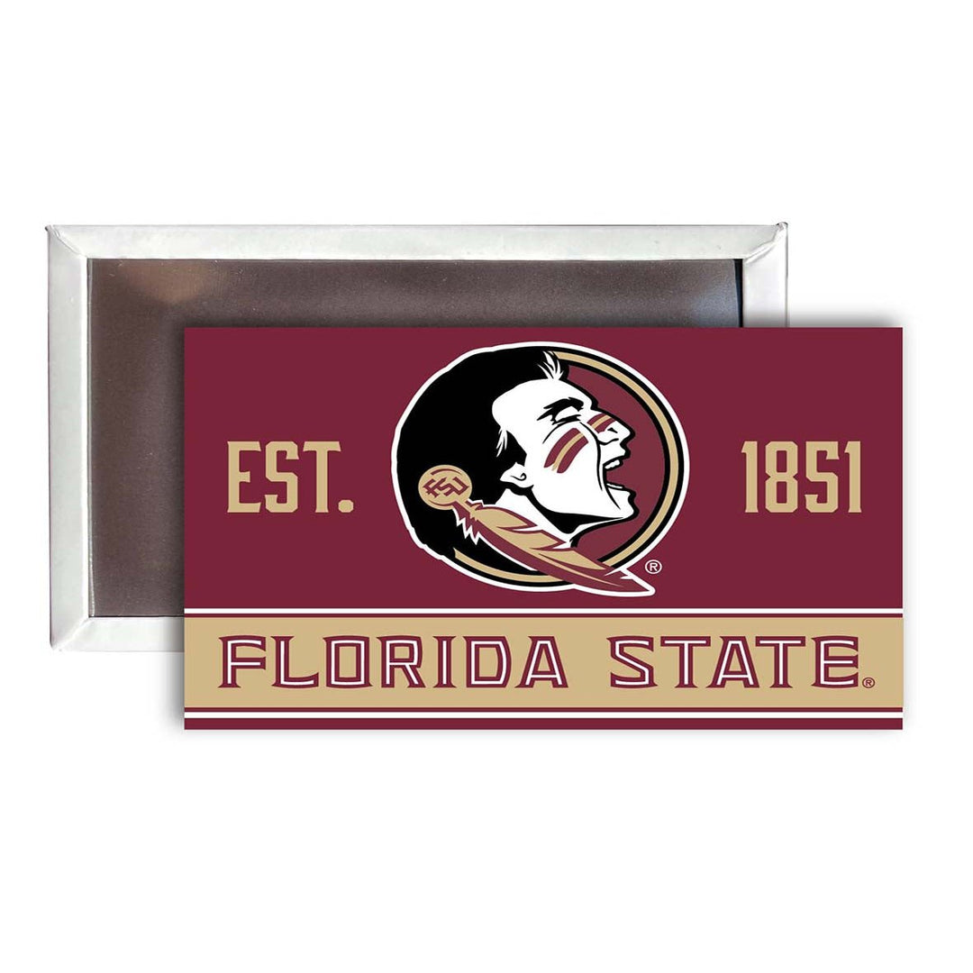 Florida State Seminoles 2x3-Inch NCAA Vibrant Collegiate Fridge Magnet - Multi-Surface Team Pride Accessory Single Unit Image 1