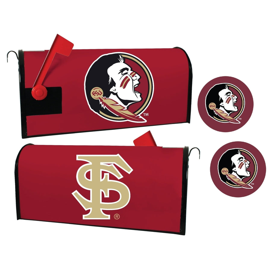 Florida State Seminoles NCAA Officially Licensed Mailbox Cover and Sticker Set Image 1