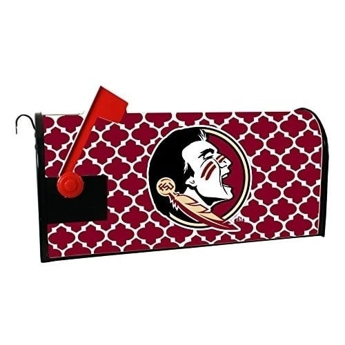 Florida State Seminoles NCAA Officially Licensed Mailbox Cover Moroccan Design Image 1