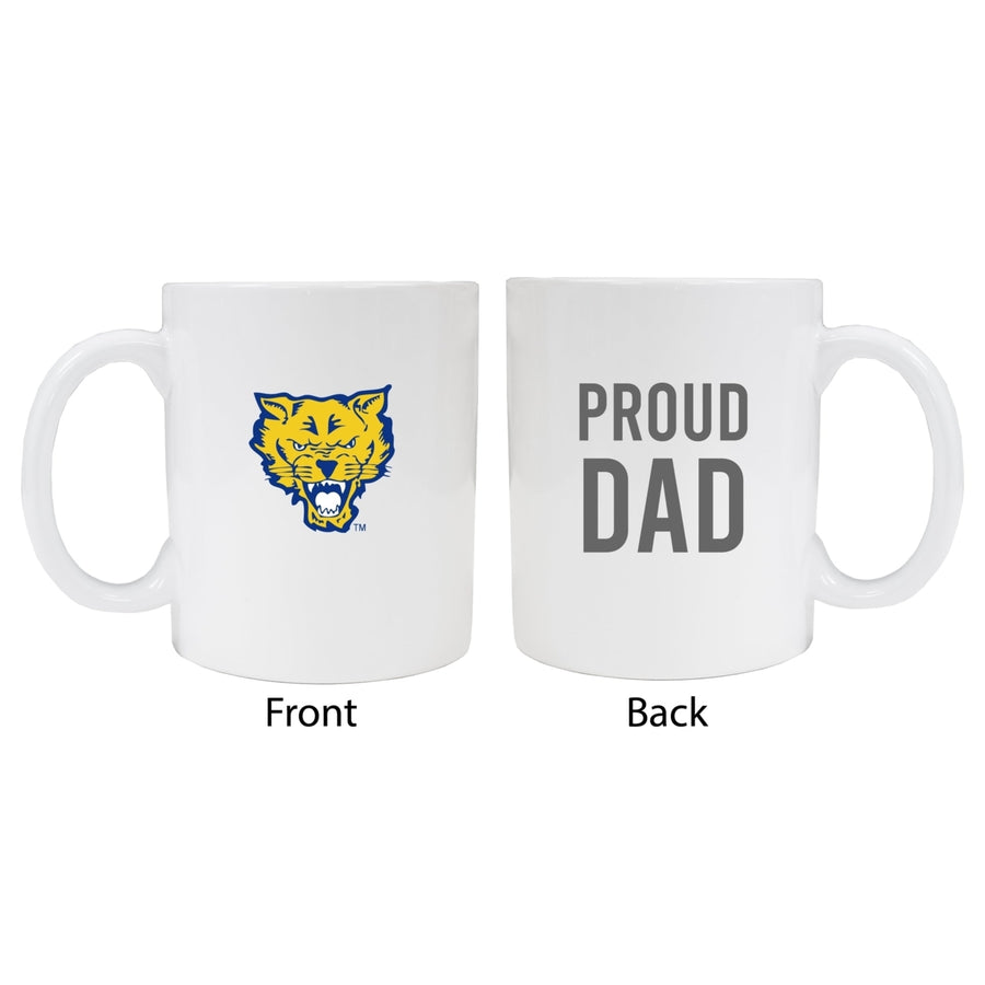 Fort Valley State University Proud Dad Ceramic Coffee Mug - White Image 1