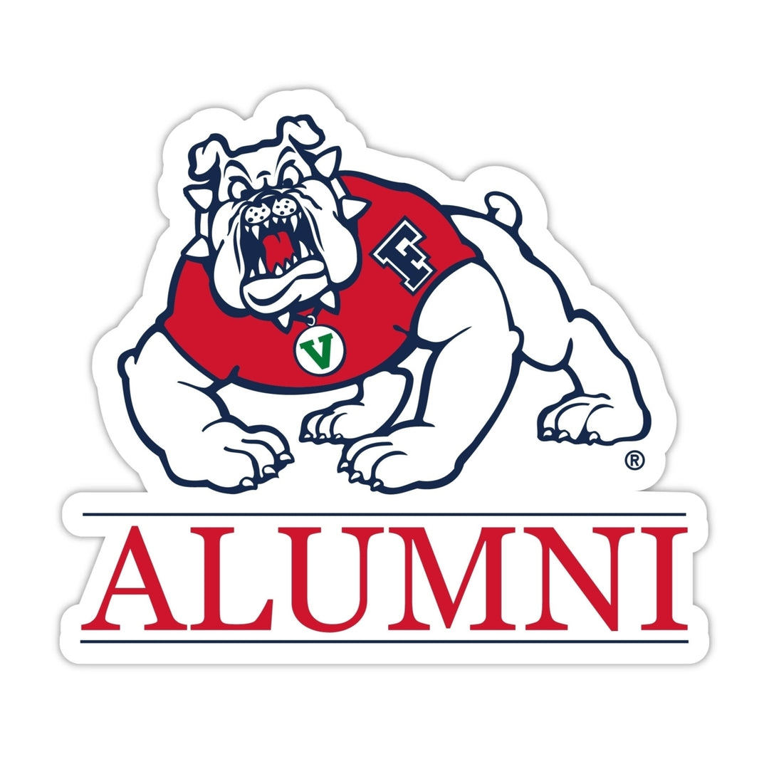 Fresno State Bulldogs 4-Inch Alumni NCAA Vinyl Sticker - Durable School Spirit Decal Image 1