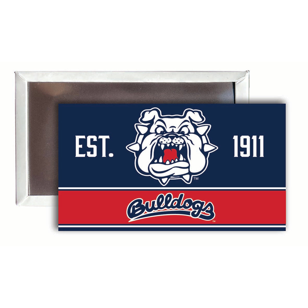 Fresno State Bulldogs 2x3-Inch NCAA Vibrant Collegiate Fridge Magnet - Multi-Surface Team Pride Accessory Single Unit Image 1