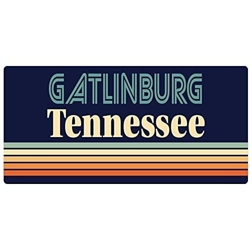 Gatlinburg Tennessee 5 x 2.5-Inch Fridge Magnet Retro Design Image 1