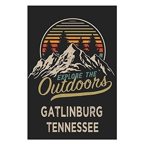 Gatlinburg Tennessee Souvenir 2x3-Inch Fridge Magnet Explore The Outdoors Image 1