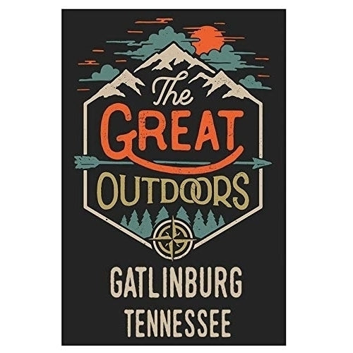 Gatlinburg Tennessee Souvenir 2x3-Inch Fridge Magnet The Great Outdoors Image 1