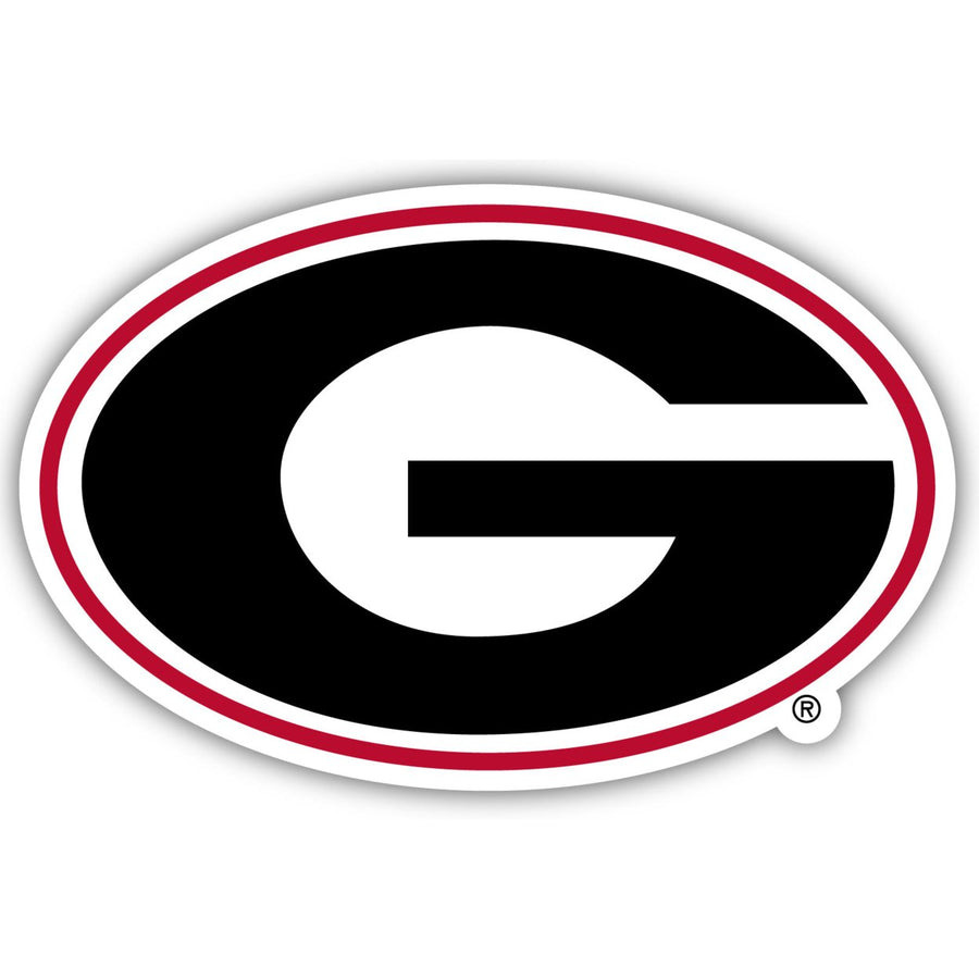 Georgia Bulldogs 4-Inch Elegant School Logo NCAA Vinyl Decal Sticker for Fans, Students, and Alumni Image 1