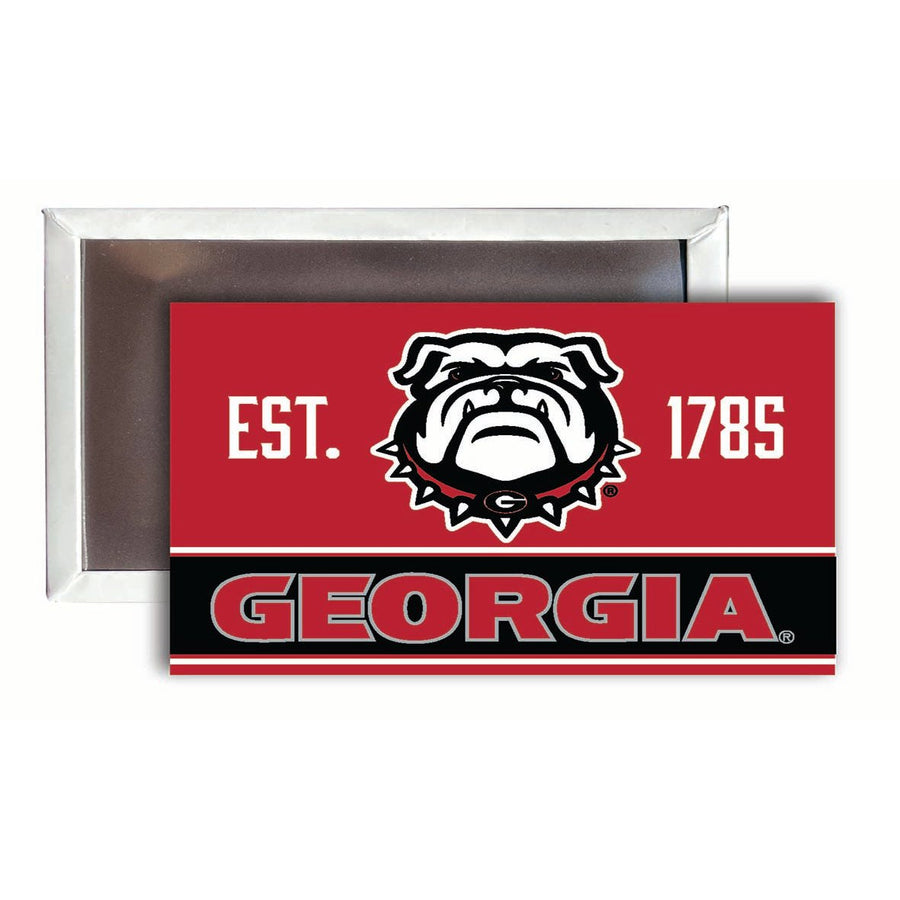 Georgia Bulldogs 2x3-Inch NCAA Vibrant Collegiate Fridge Magnet - Multi-Surface Team Pride Accessory Single Unit Image 1