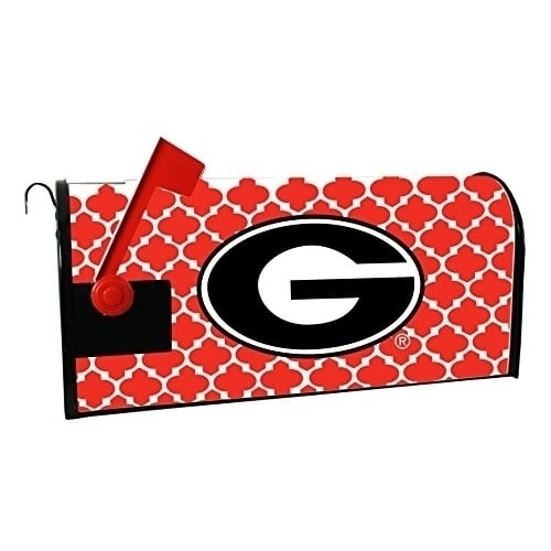 Georgia Bulldogs NCAA Officially Licensed Mailbox Cover Moroccan Design Image 1