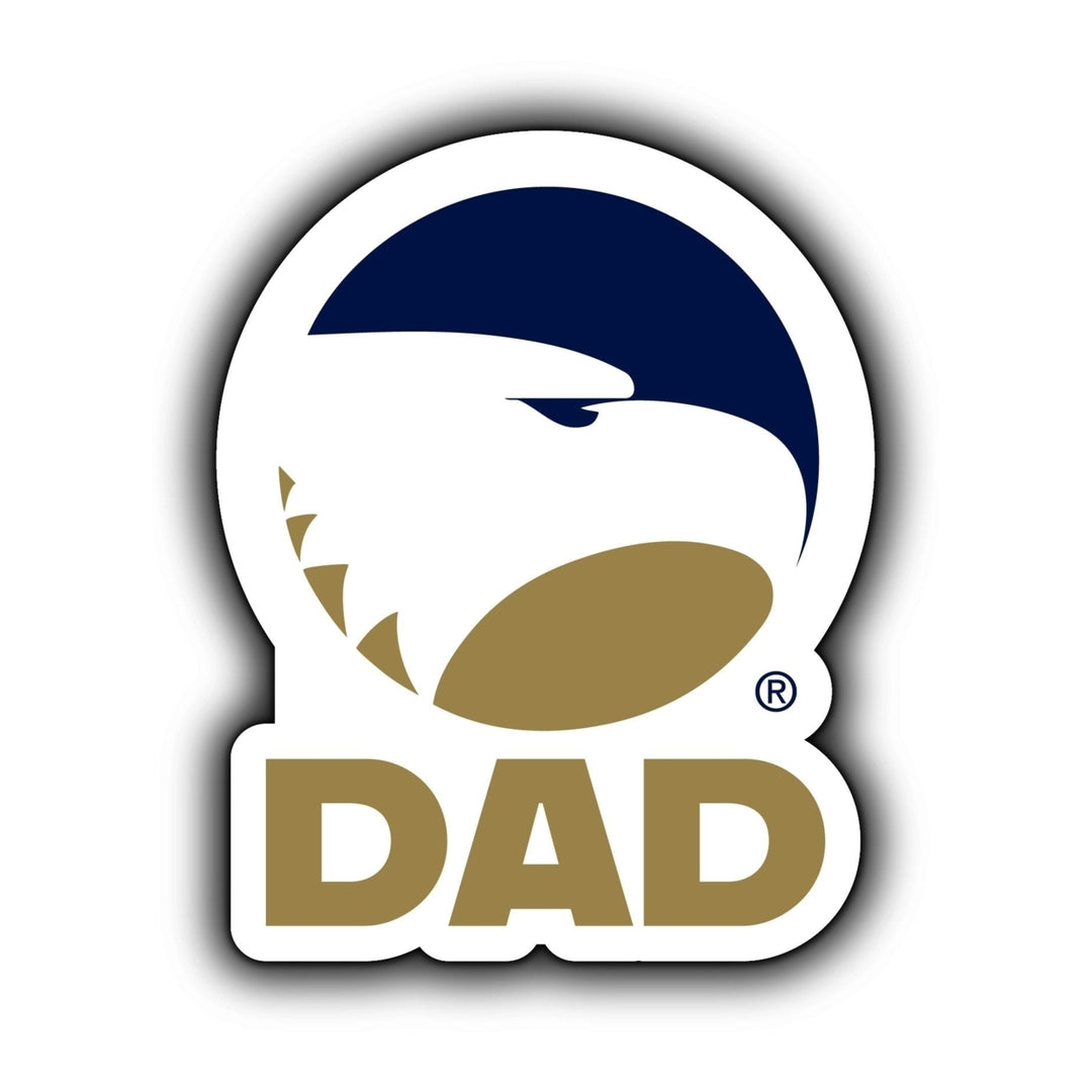 Georgia Southern Eagles 4-Inch Proud Dad NCAA - Durable School Spirit Vinyl Decal Perfect Image 1