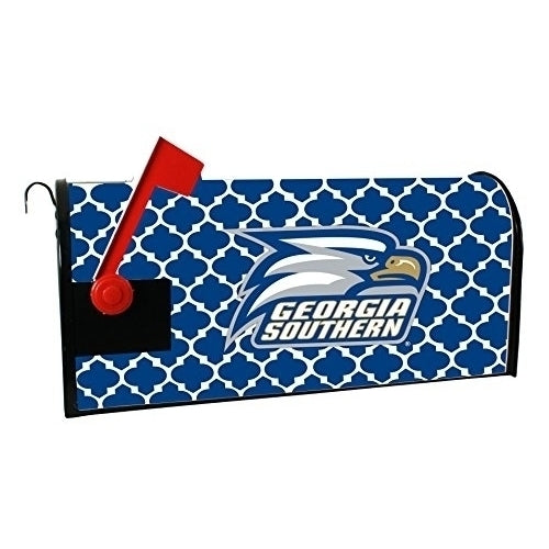 Georgia Southern Eagles NCAA Officially Licensed Mailbox Cover Moroccan Design Image 1