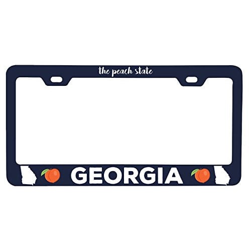 Georgia The Peach State License Plate Frame Image 1