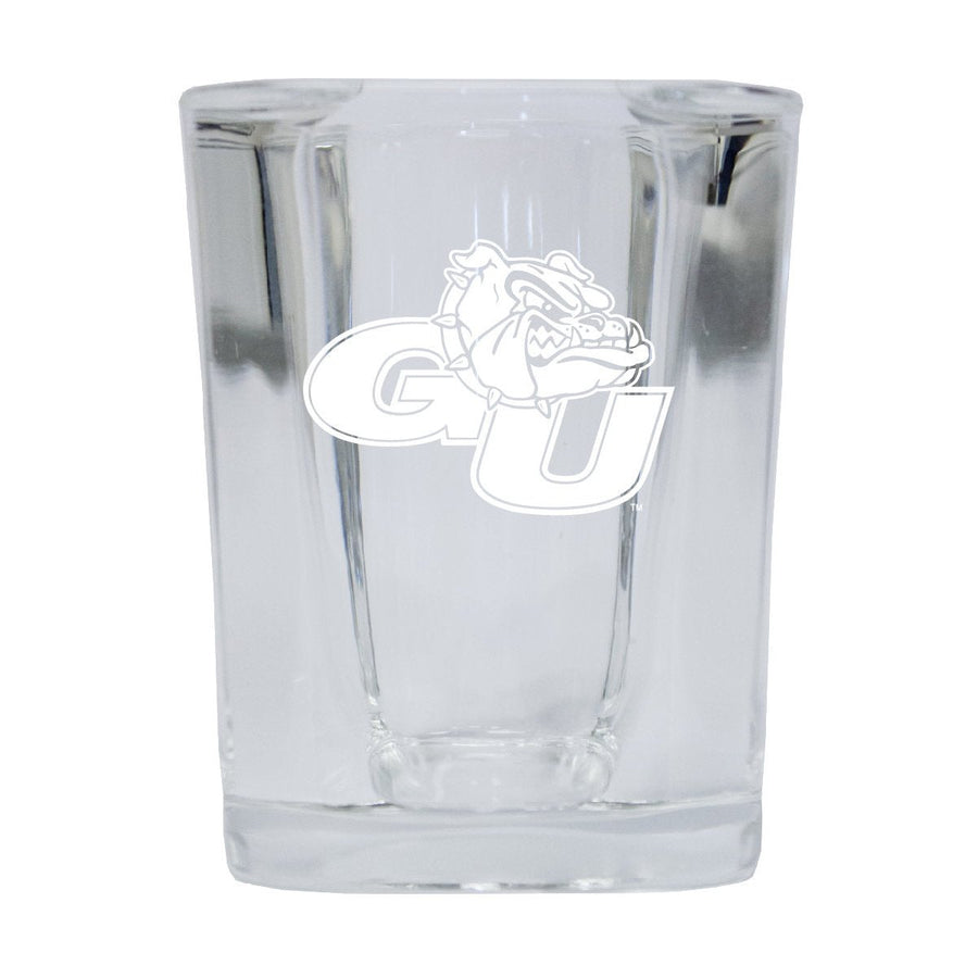 Gonzaga Bulldogs NCAA Collectors Edition 2oz Square Shot Glass - Laser Etched Logo Image 1