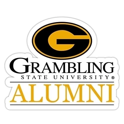 Grambling State Tigers 4-Inch Alumni 4-Pack NCAA Vinyl Sticker - Durable School Spirit Decal Image 1