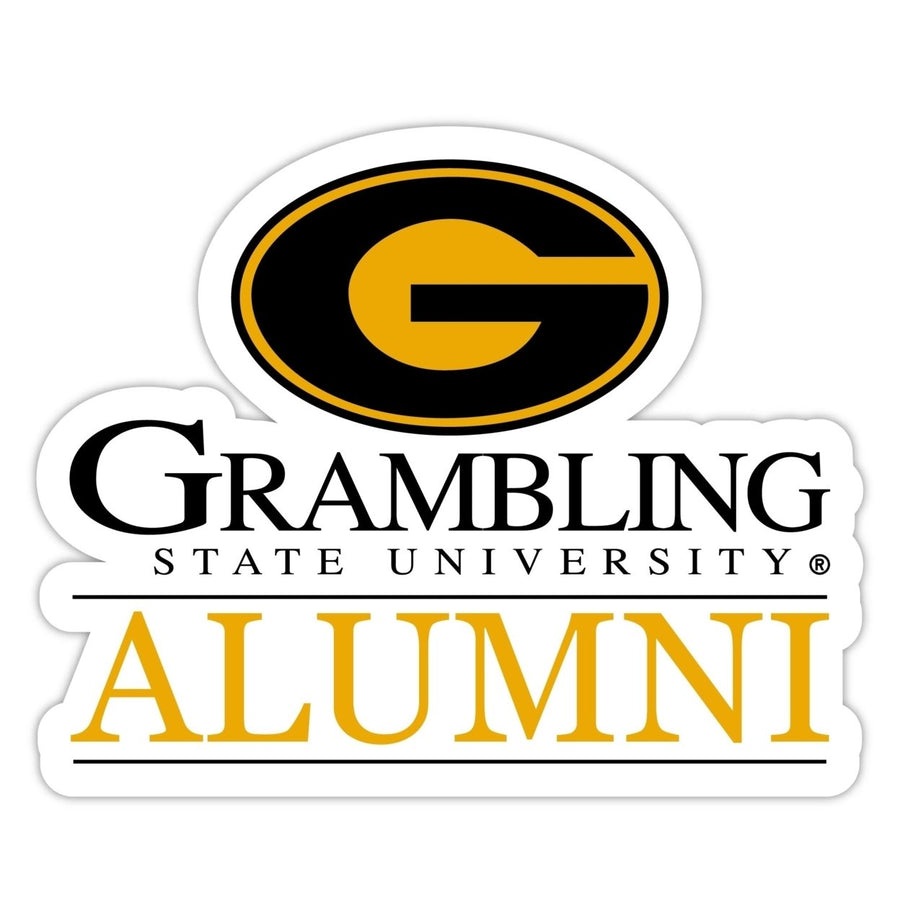 Grambling State Tigers 4-Inch Alumni NCAA Vinyl Sticker - Durable School Spirit Decal Image 1