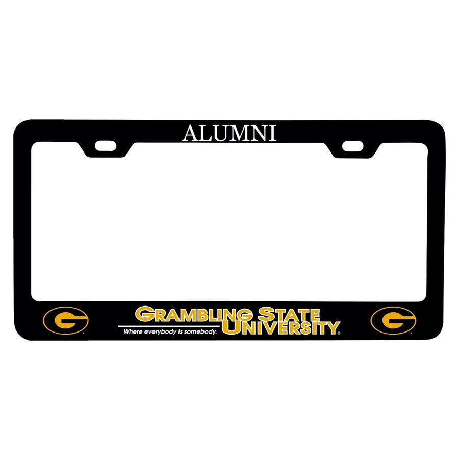 NCAA Grambling State Tigers Alumni License Plate Frame - Colorful Heavy Gauge Metal, Officially Licensed Image 1