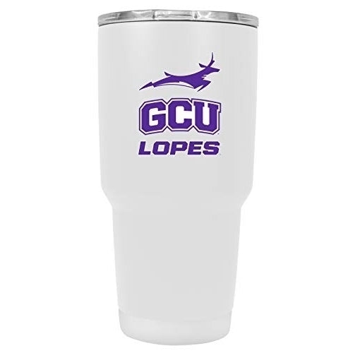 Grand Canyon University Lopes 24 oz White Insulated Stainless Steel Tumbler Image 1