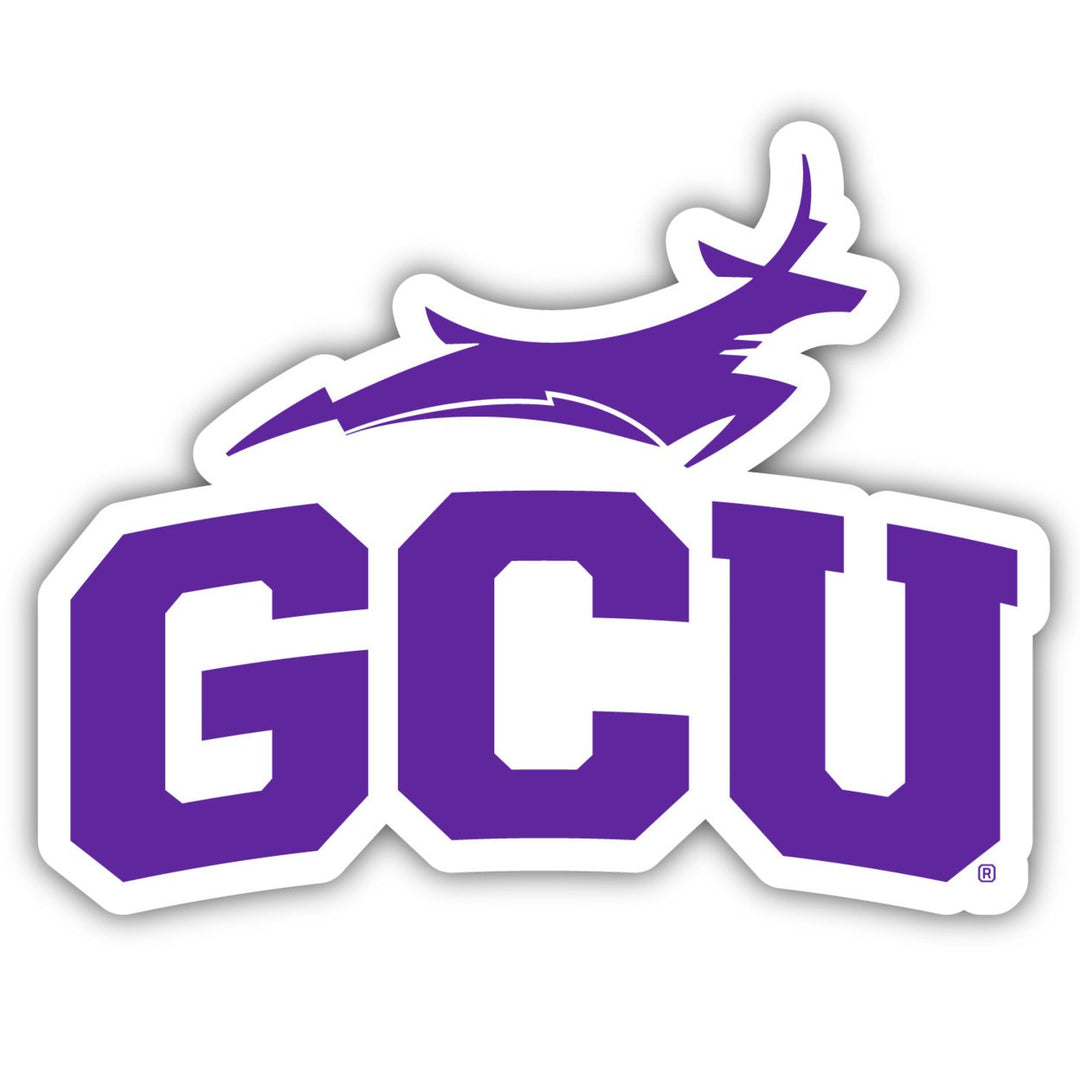 Grand Canyon University Lopes 4-Inch Elegant School Logo NCAA Vinyl Decal Sticker for Fans, Students, and Alumni Image 1