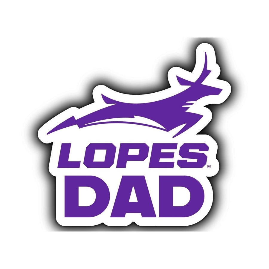 Grand Canyon University Lopes 4-Inch Proud Dad NCAA - Durable School Spirit Vinyl Decal Perfect Image 1