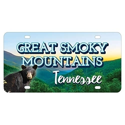Great Smoky Mountains Vanity License Plate Image 1