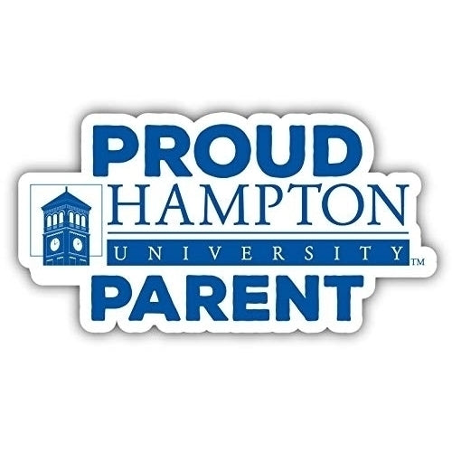 Hampton University 4" Proud Parent Decal 4 Pack Image 1