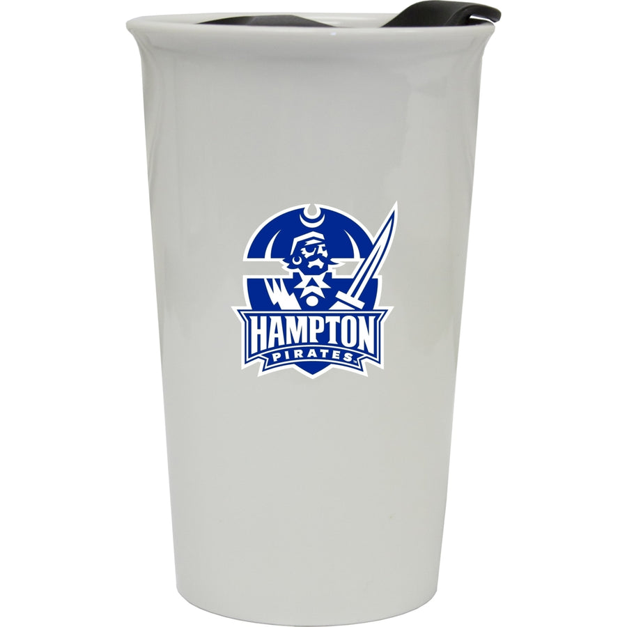 Hampton University Double Walled Ceramic Tumbler Image 1