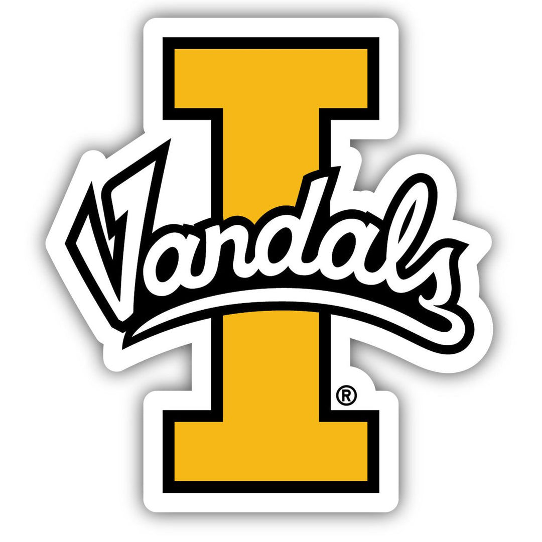 Idaho Vandals 4-Inch Elegant School Logo NCAA Vinyl Decal Sticker for Fans, Students, and Alumni Image 1