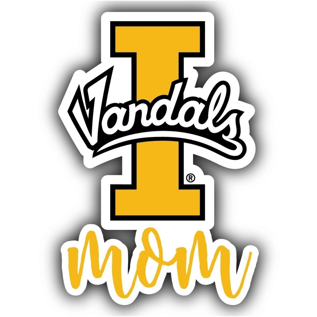 Idaho Vandals 4-Inch Proud Mom NCAA - Durable School Spirit Vinyl Decal Perfect Image 1