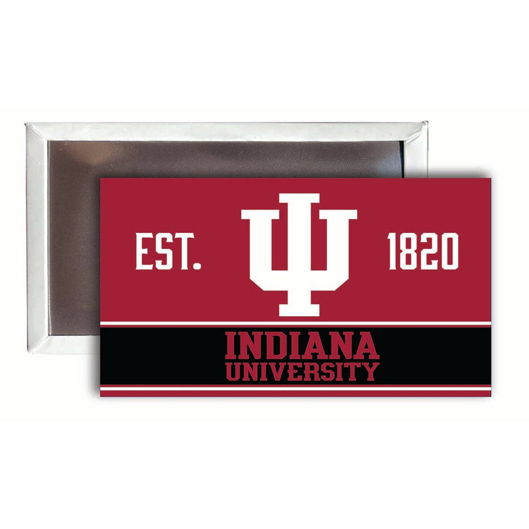 Indiana Hoosiers 2x3-Inch NCAA Vibrant Collegiate Fridge Magnet - Multi-Surface Team Pride Accessory Single Unit Image 1