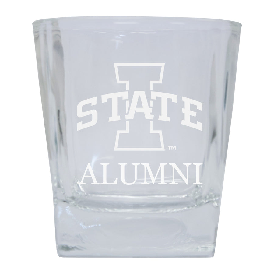 Iowa State Cyclones Alumni Elegance - 5 oz Etched Shooter Glass Tumbler 2-Pack Image 1