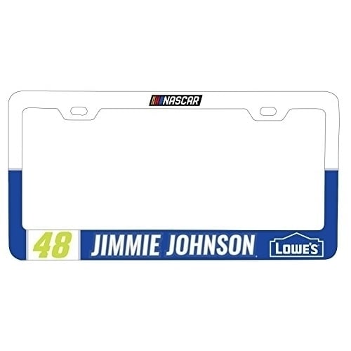 Jimmie Johnson 48 Nascar License Plate Frame Image 1