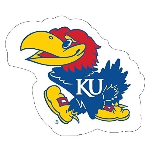 Kansas Jayhawks Tide Die Cut Mascot Peel and Stick Decal Image 1