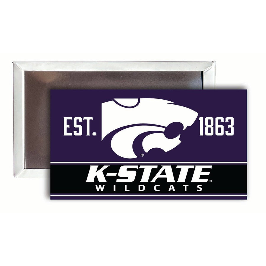 Kansas State Wildcats 2x3-Inch NCAA Vibrant Collegiate Fridge Magnet - Multi-Surface Team Pride Accessory Single Unit Image 1