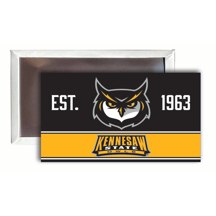 Kennesaw State University 2x3-Inch NCAA Vibrant Collegiate Fridge Magnet - Multi-Surface Team Pride Accessory Single Image 1