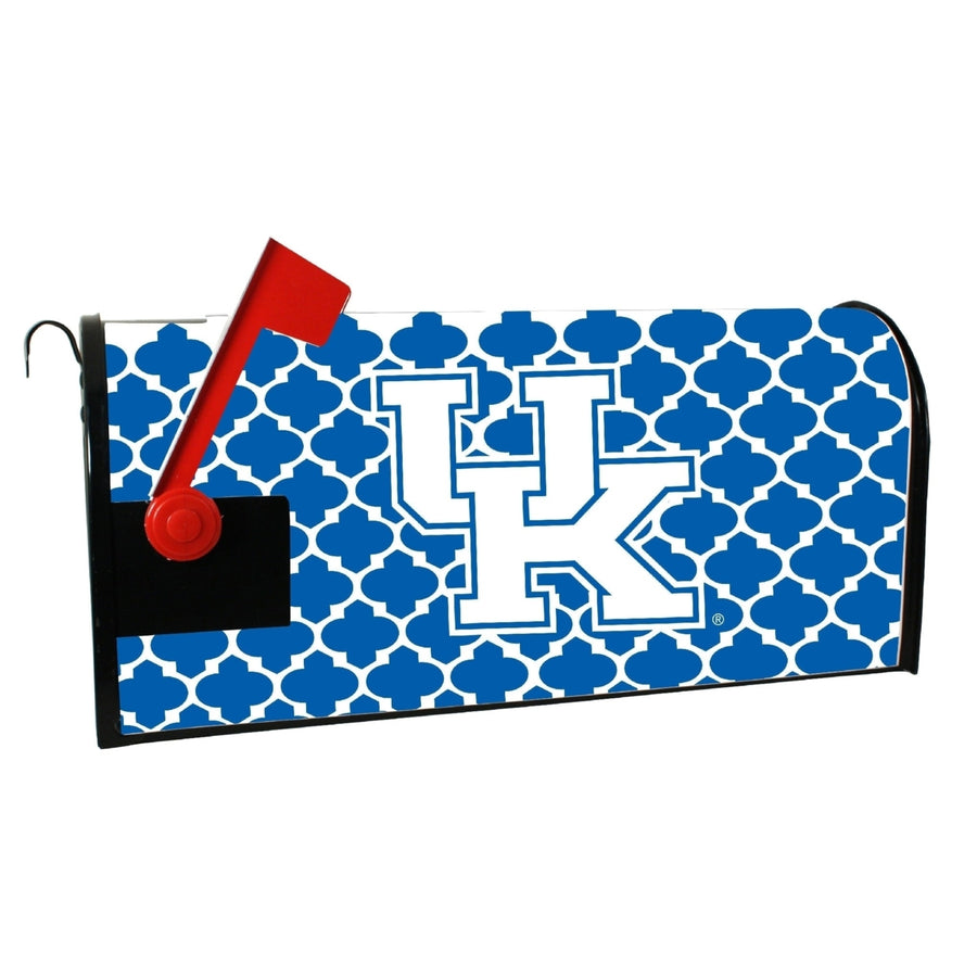 Kentucky Wildcats NCAA Officially Licensed Mailbox Cover Moroccan Design Image 1