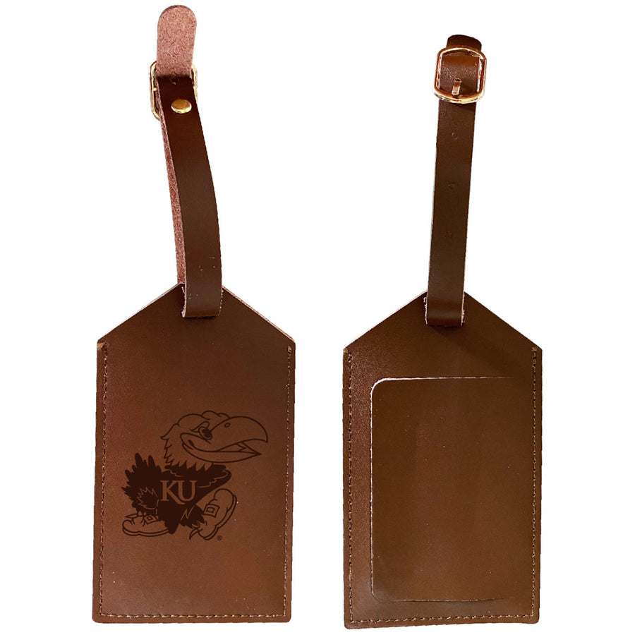 Elegant Kentucky Wildcats NCAA Leather Luggage Tag with Engraved Logo Image 1