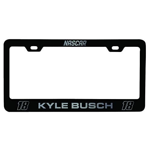 Kyle Busch  18 Nascar License Plate Frame Image 1