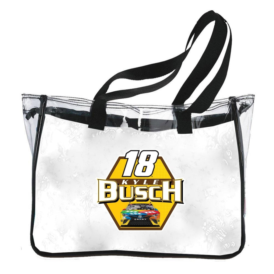 Kyle Busch 18 Nascar Clear Tote Bag for 2022 Image 1