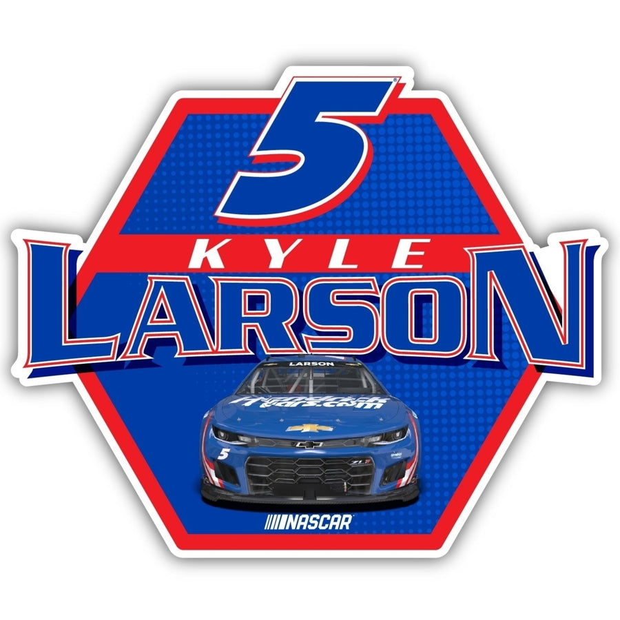 Kyle Larson 5 NASCAR Laser Cut Decal Image 1