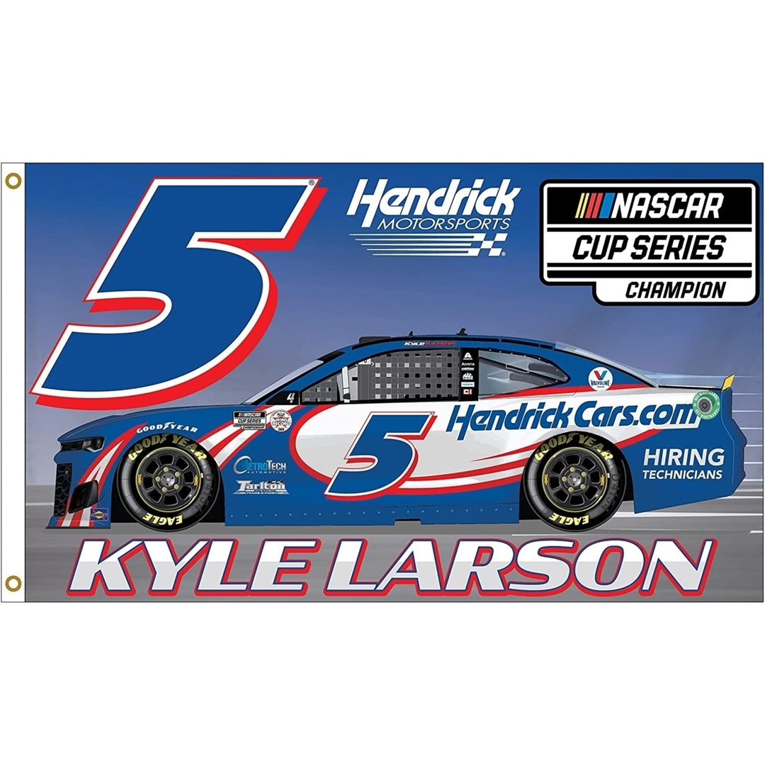 Kyle Larson 5 2021 Nascar Cup Series Champion Image 1