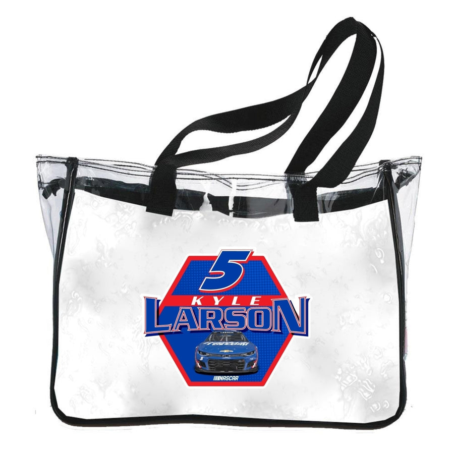 Kyle Larson 5 Nascar Clear Tote Bag for 2022 Image 1